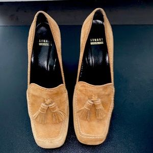 Stuart Weizmann loafer pump shoes 7m made in Spain
